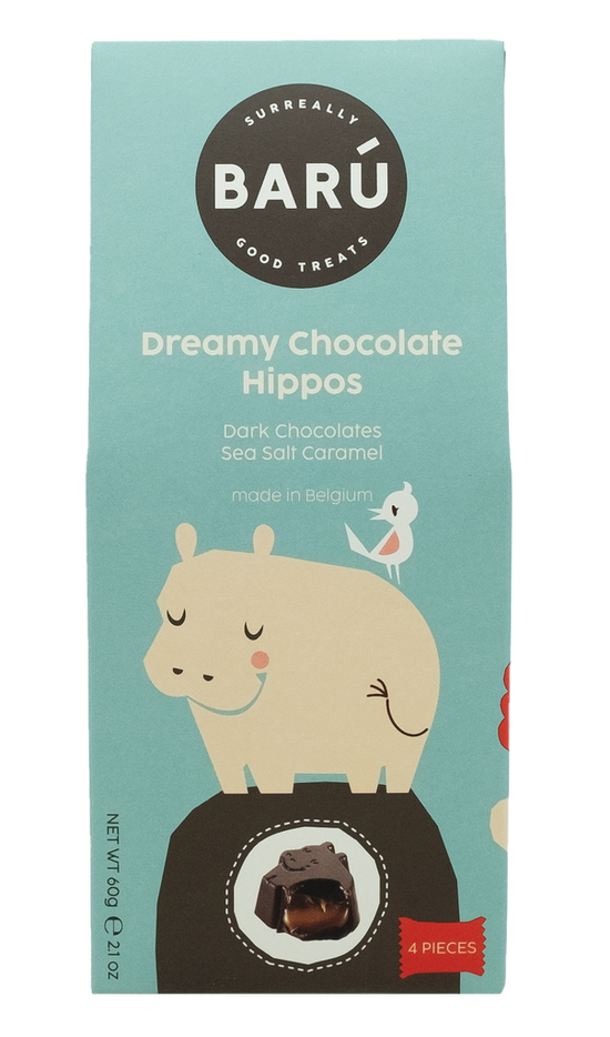 Dreamy Chocolade Hippos Zeezout Caramel