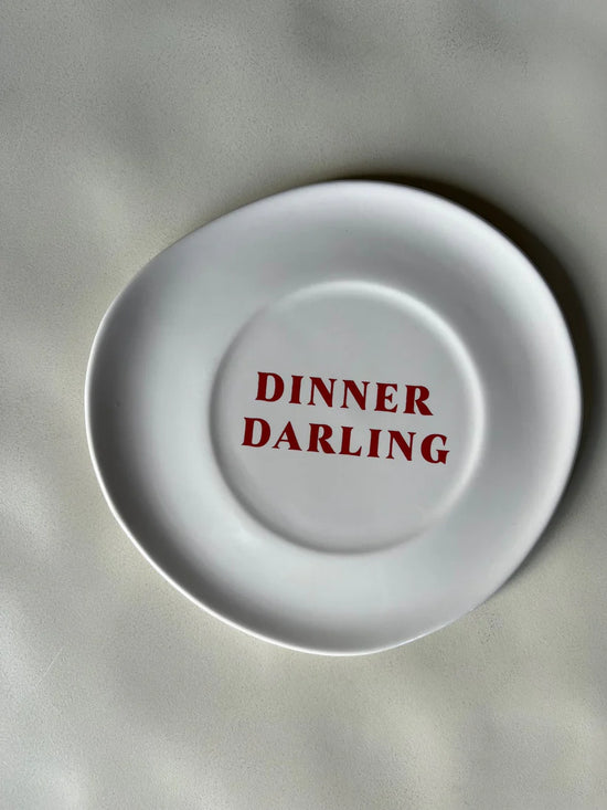 Plate - dinner darling