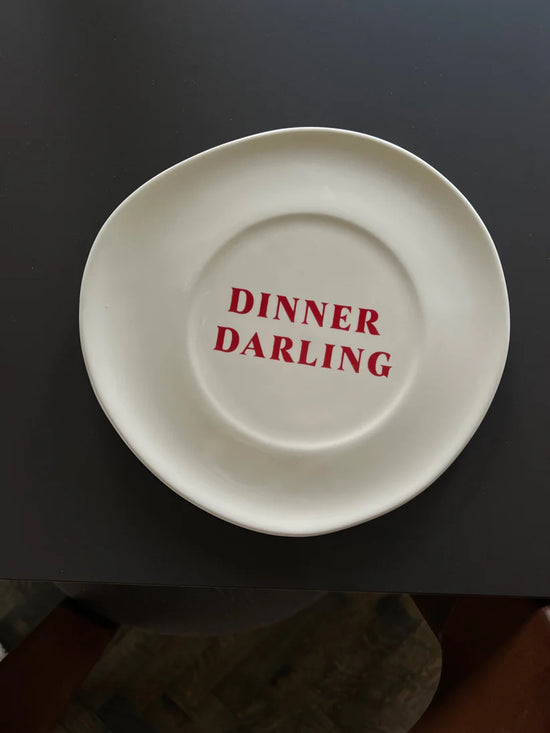 Plate - dinner darling