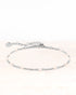 neva armband zilver peach