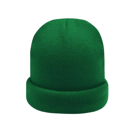 Beanie pauw groen