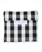 XL reusable bag gingham