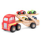 Houten autotransporter